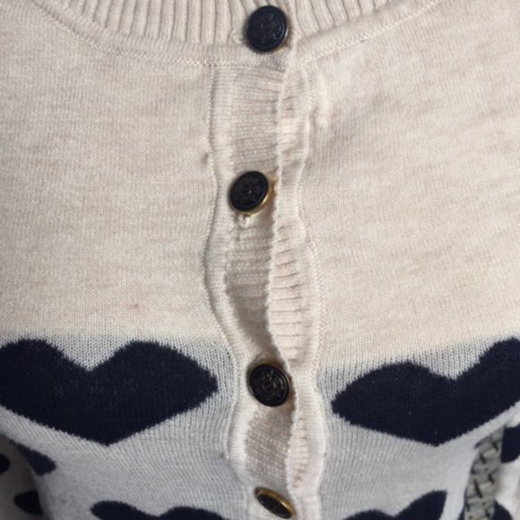 Cute Red Berry Cardigan - Picture 3 of 4